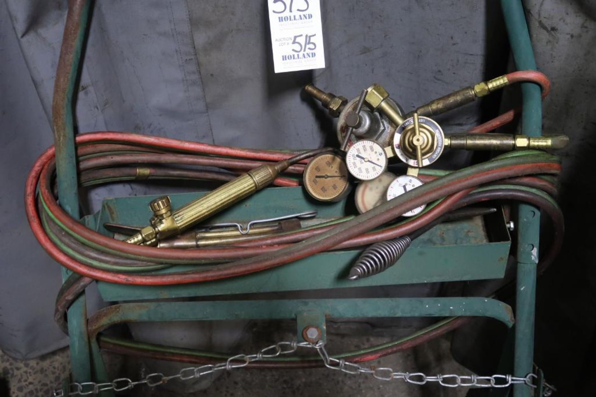 2-Wheel Torch Cart with Torch, Hose, & Regulators - Image 2 of 2