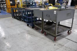 (8) Assorted Shop Carts