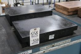 (2) Black Granite Surface Plates