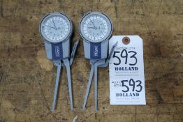 (2) Dyer Dial Calipers