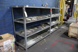 (2) Metal Storage Racks