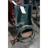 Uniweld Pony Torch Caddy with Torch, Hose, & Regulators