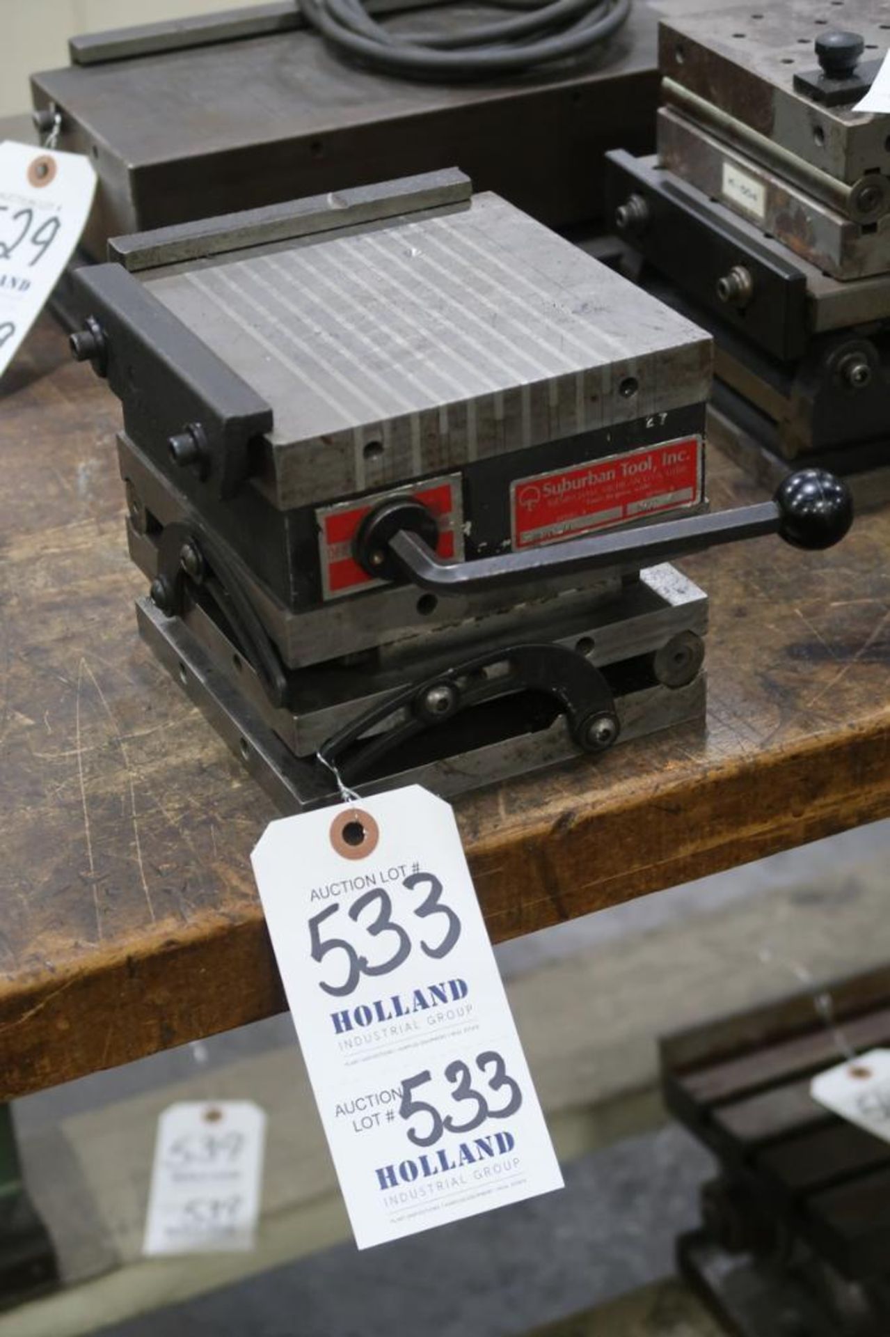 Suburban Tool MSPC-66 6" x 6" Permanent Magnetic Sine Plate
