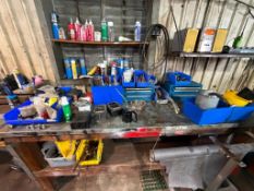Work Bench and Contents