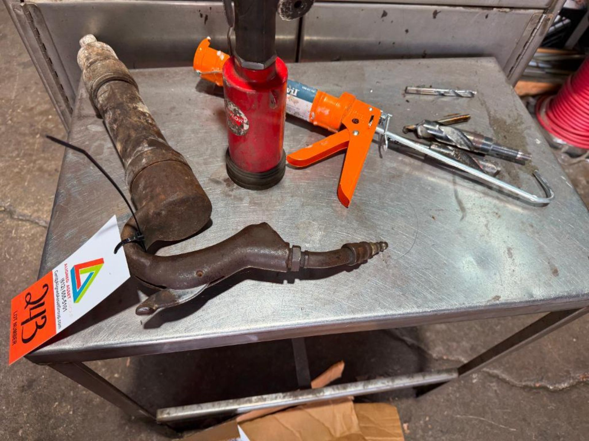 SS Cabinet and Tools - Image 2 of 6
