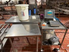 Scale, Carts and Table