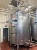 SS Vertical Buttermilk Tank