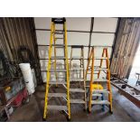 (4) Fiberglass Ladders