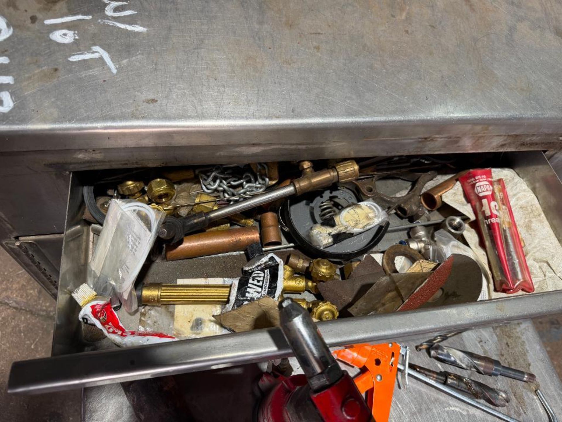 SS Cabinet and Tools - Image 4 of 6