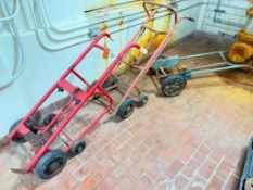 (3) Barrel Carts