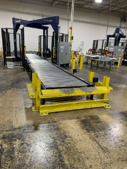 Timed Online Sale Of (2) Late Model Lantech Stretch Wrappers Available from Allen Distribution • Must Go!