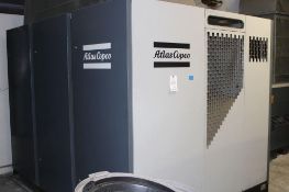 Atlas Copco Air Compressor, 150 HP, Model G110+, Ser#APF184034, Year 2013