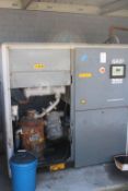 Atlas Copco Air Compressor 50 HP, Model GA37, Ser#AII-383025, Year 2005