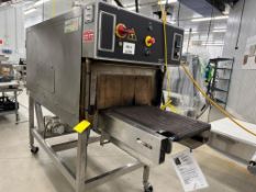 SHANKLIN T-71 STAINLESS STEEL SHRINK TUNNEL
