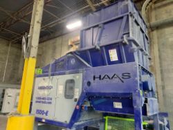 HAAS SHRED-TECH MODEL 1500-E HEAVY DUTY DUAL SHAFT SHREDDER