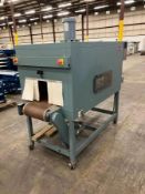 SHANKLIN T-71 SHRINK TUNNEL WITH 92"L TEFLON MESH BELT CONVEYOR