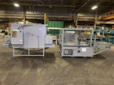 36" TEXWRAP MODEL 3618 ISSR INTERMITTEN MOTION SIDE SEAL AND MODEL STE-1348 OVERHEAD COMPRESSION HEA