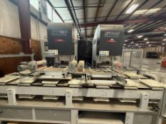 COMEC ITALIA MODEL KV-30 TWO COLOR DUAL HEAD PAD PRINTING LINE MANUFACTURED 2019