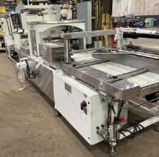 TEXWRAP # 2202 SS CONTINUOUS MOTION SIDE SEAL SHRINK WRAP SYSTEM W/ TEXWRAP # T-1322/2 DUAL CHAMBER