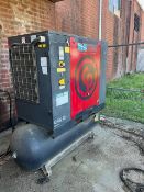2020 25 HP Chicago Pneumatic Air Compressor, Model QRS25, 99 CFM, 125 PSI Working Pressure, With
