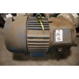 General Electric 100-HP Electric Motor, 364Y Frame, 1800/270 RPM