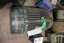 Toshiba 15-HP 575V Electric Motor, 284T Frame, 3530 RPM