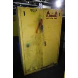 Justrite 25452 Flammable Liquid Safety Storage Cabinet 45-Gallon Capacity