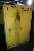 Justrite 25452 Flammable Liquid Safety Storage Cabinet 45-Gallon Capacity