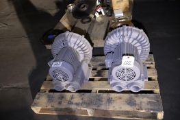 (2) Fugi VFC604A-5W Electric Ring Compressor Motors, 575V, 206 CFM
