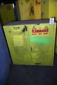 Justrite 25300 Flammable Liquid Safety Storage Cabinet 30-Gallon Capacity