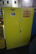 Justrite 25450 Flammable Liquid Safety Storage Cabinet 45-Gallon Capacity