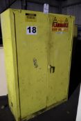 Justrite 25452 Flammable Liquid Safety Storage Cabinet 45-Gallon Capacity