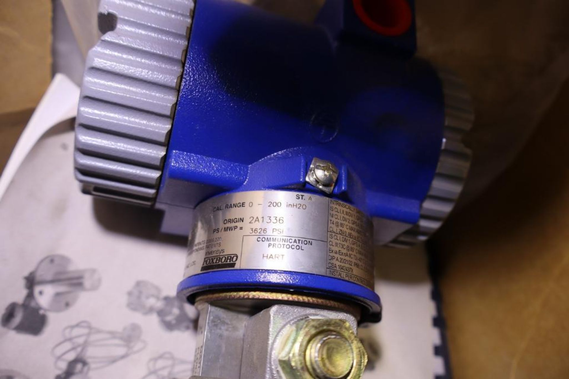 Foxboro IDP10-T22B21F-M1L1 Pressure Transmitter - Image 2 of 2