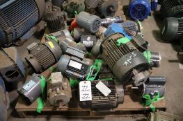 Lot of Electric Motors on Pallet