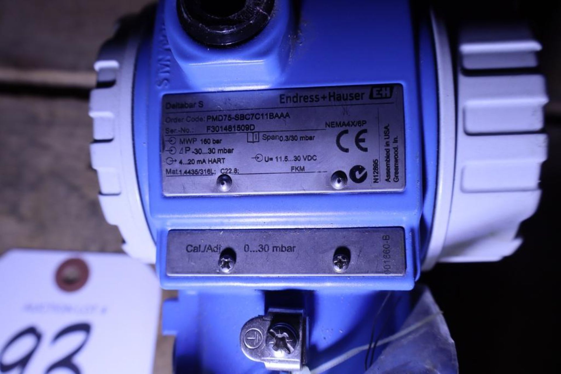 Endress Hauser PDM75-SBC7C11BAAA Transmitter New no Box with Endress Hauser Prosonic FMU860 Level In - Image 2 of 4