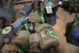 Lot of Electric Motors on Pallet