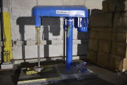 Shar Systems D-308B 30-HP 3-Speed Mixer 460V 3-Phase 0-1620 RPM S/N 8702505