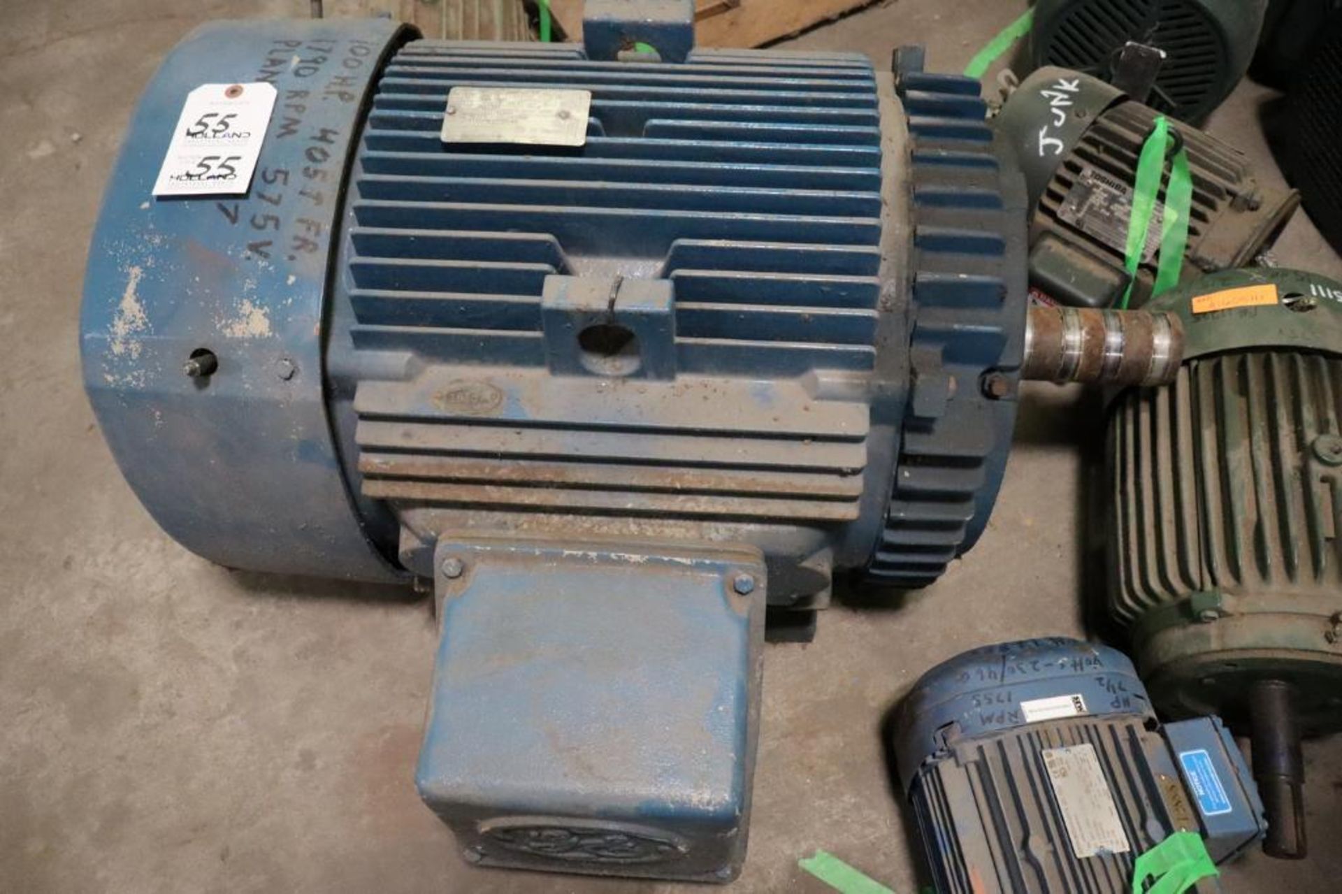GE Motors 100-HP 575V Electric Motor, 405T Frame, 1790 RPM