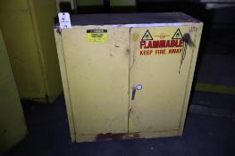 Justrite 25300 Flammable Liquid Safety Storage Cabinet 30-Gallon Capacity