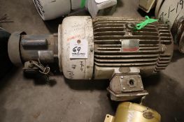 (2) General Electric 10-HP 230/460V Electric Motors, 256T Frame, 1170 RPM