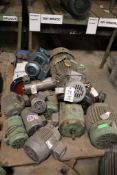 Lot of Electric Motors on Pallet