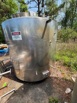 1984 Walker 1000 Gallon Stainless Steel Processor