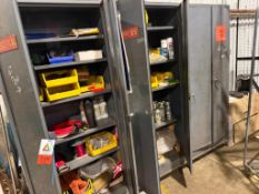 (4) Cabinets and Contents