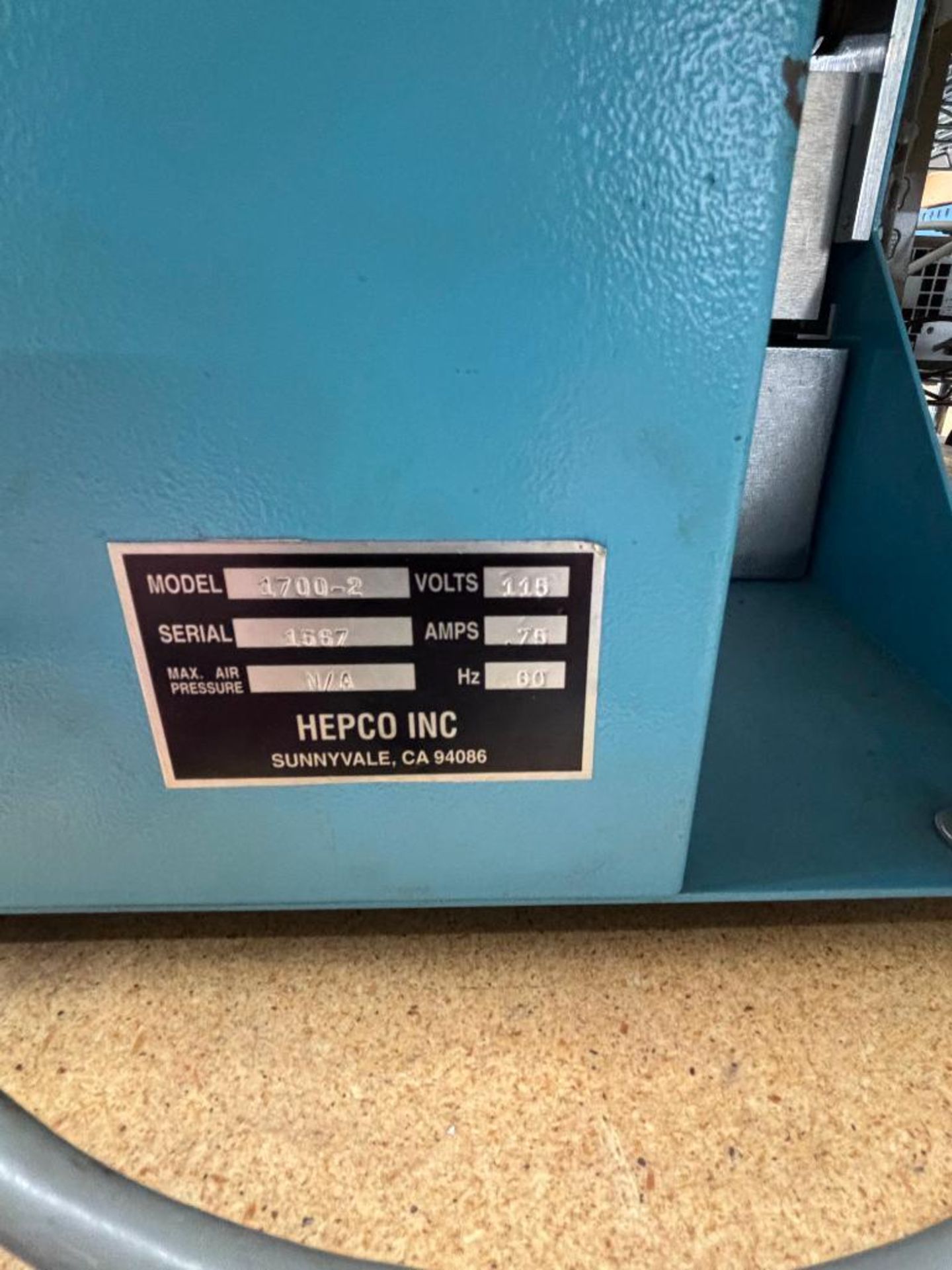 Hepco Model 1700-2, Hepco Model T3700-2, Box of Hepco Parts - Image 4 of 4