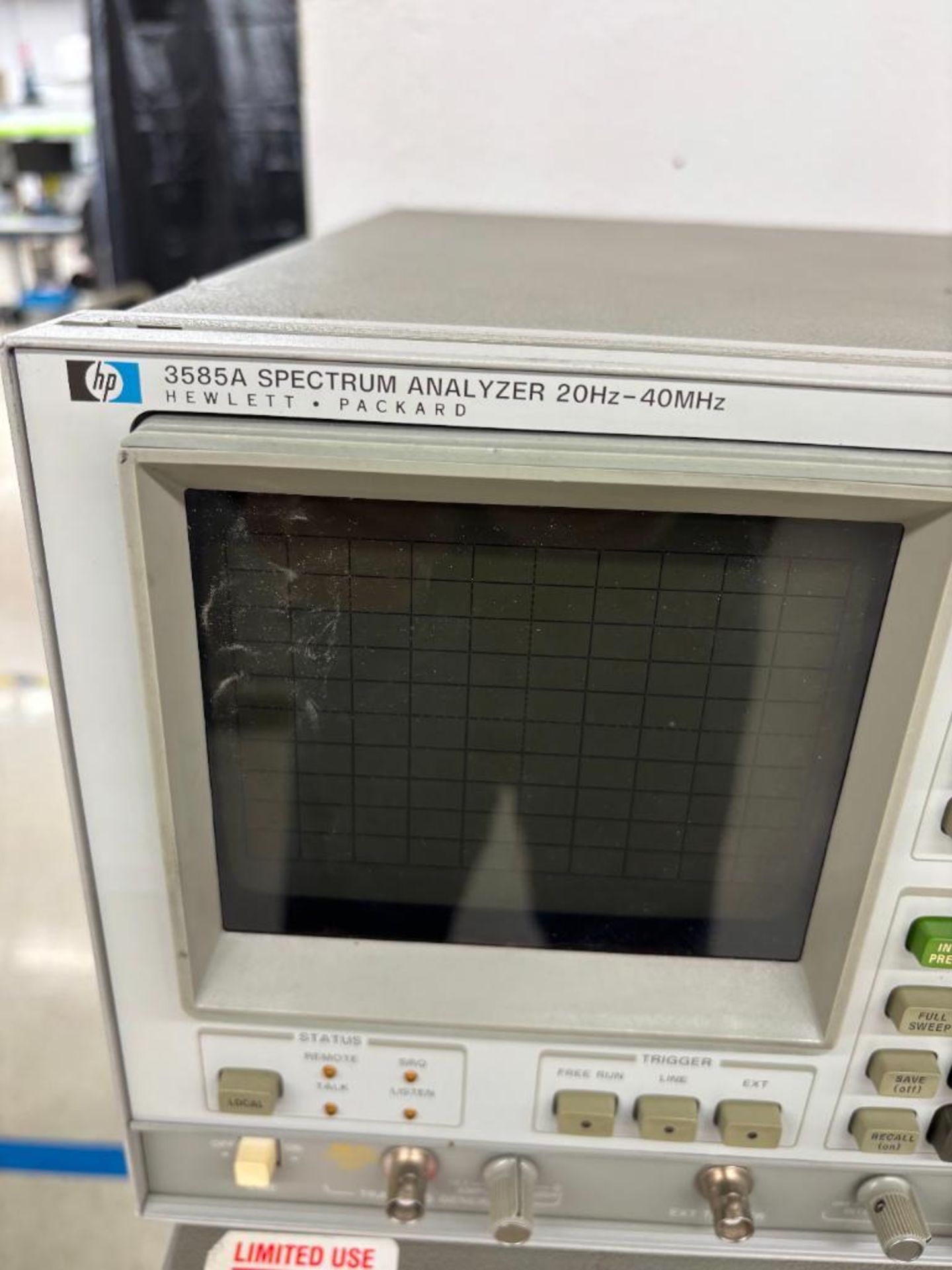 (2) HP 3585A Spectrum Analyzer 20 Hz-40 MHz - Image 2 of 4