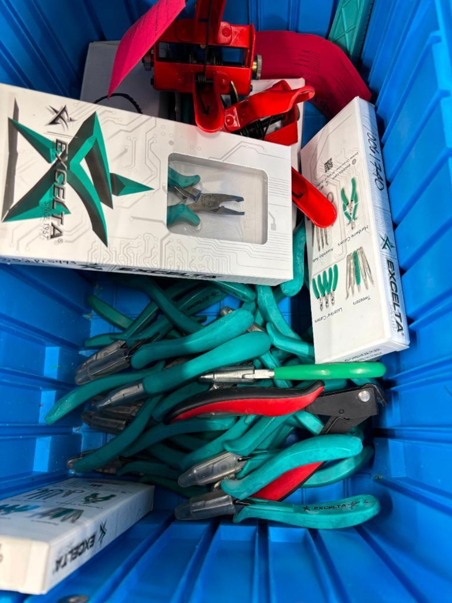 Box of Tools-IC Hand Prepper, Size-A-Dip, Manual Wire Preppers, Assorted Cutters, ETC - Image 2 of 4