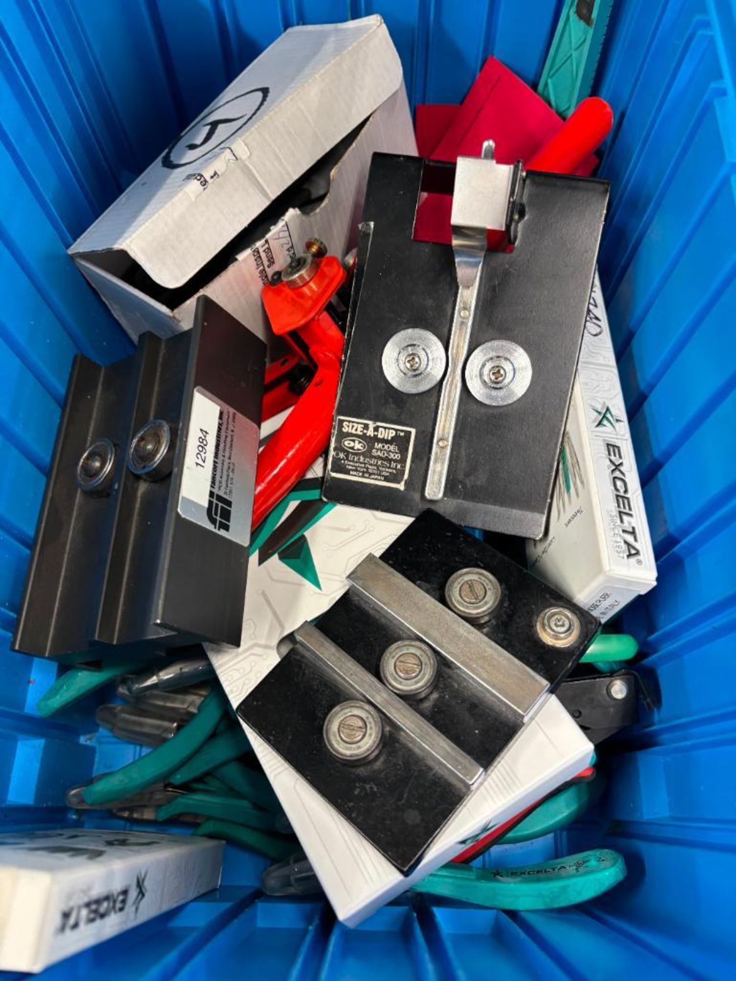 Box of Tools-IC Hand Prepper, Size-A-Dip, Manual Wire Preppers, Assorted Cutters, ETC - Image 4 of 4