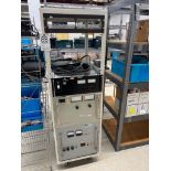 Rolling Rack with 3 Power Supplies