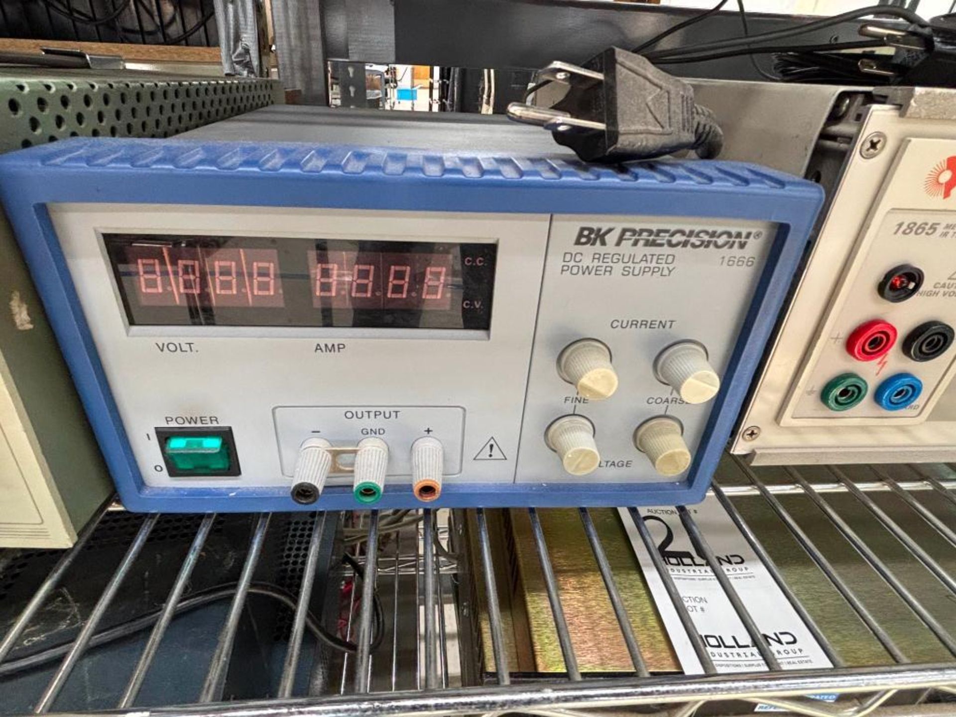 (3) Power Supplies, (1) Megahmeter - Image 4 of 5