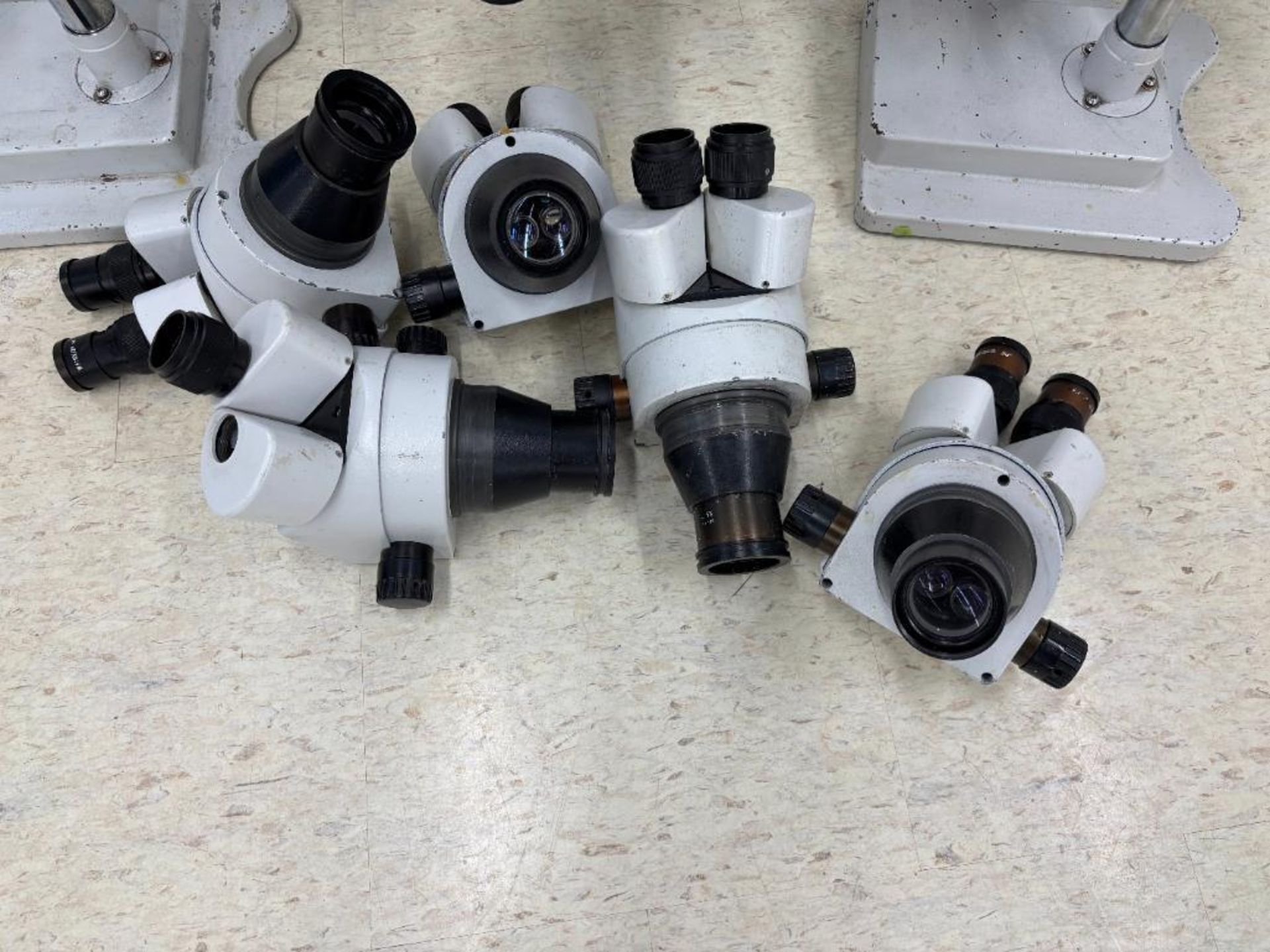 (8) Inspectin Scopes with Stands, (9) Inspection Scopes, No Stands, Some Eye Pieces Missing - Image 2 of 6